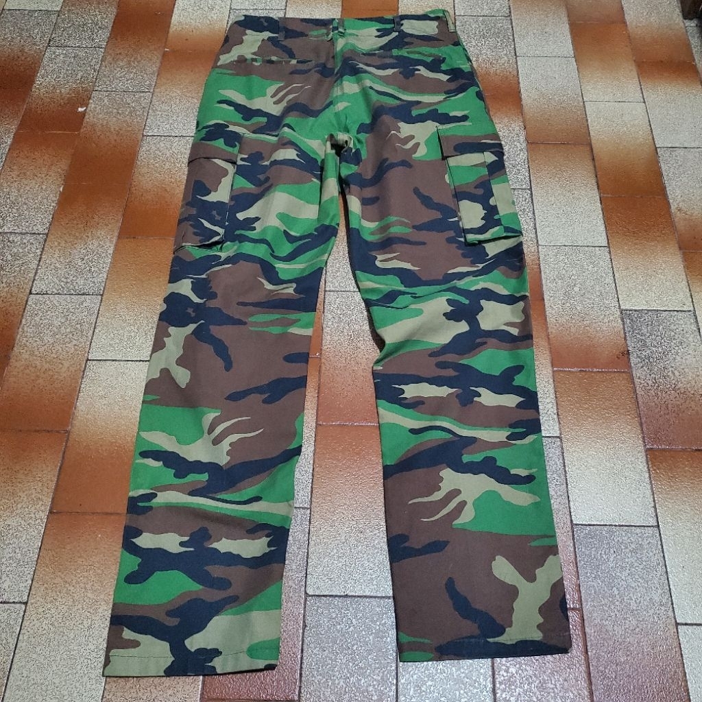 VTG Celana Cargo Trousers Woodland Korea ROK Army Surplus ori