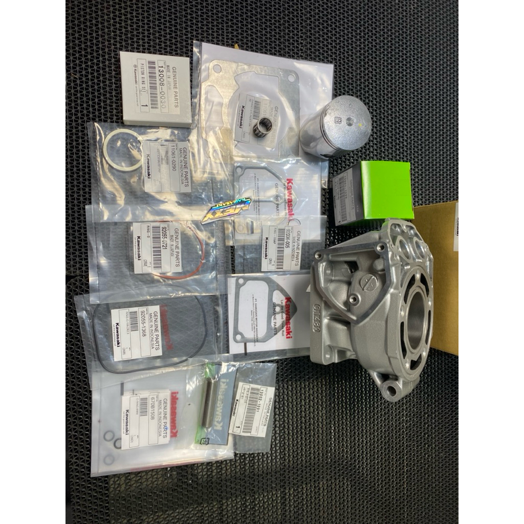 BLOK SEHER/BORING NINJA 1855 ASSY NINJ A1855 PLUS PISTON KIT NINJA STD BORING KOMPLIT NINJA ORIGINAL