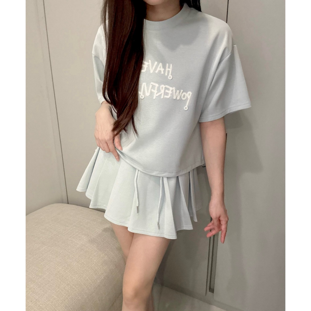 Ndudshop – HAPW set (Kode: 5519) – Setelan Wanita – Setelan Skort Wanita – Setelan Kasual Wanita – S