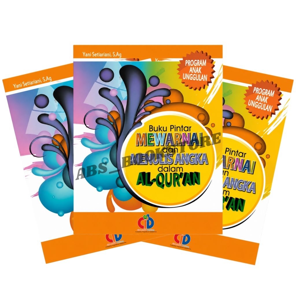 Buku Pintar Mewarnai Dan Menulis Angka Dalam Alquran