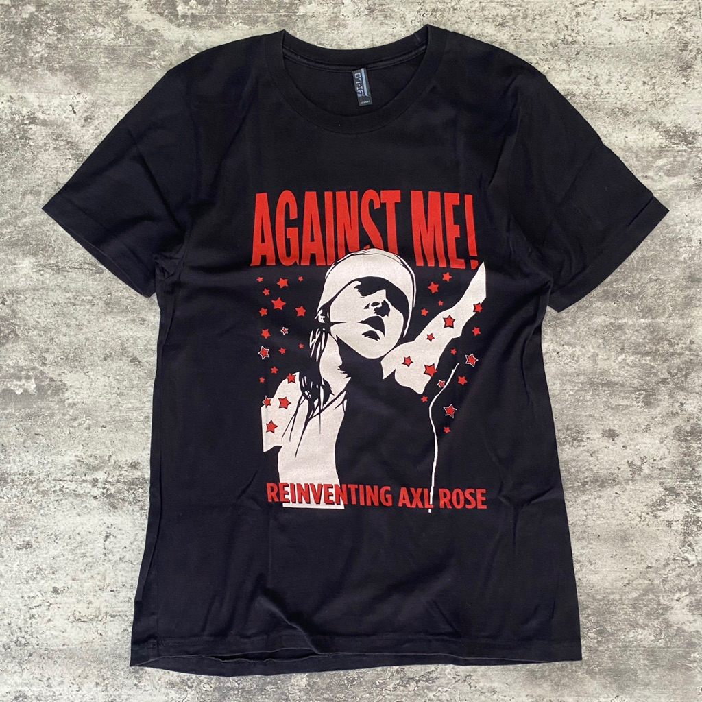 Kaos Band Againts Me! Official Merchandise ‘Axl rose’
