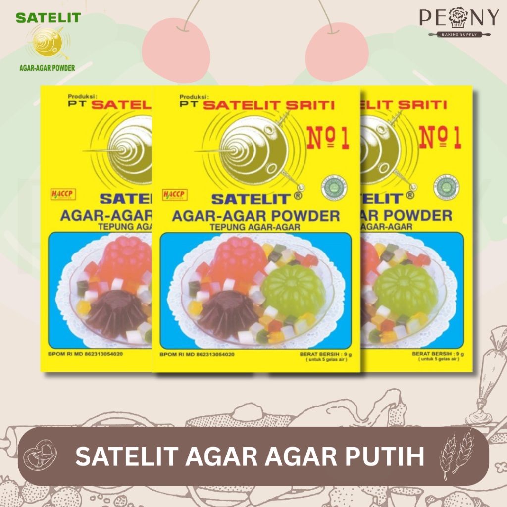SATELIT AGAR AGAR PUTIH