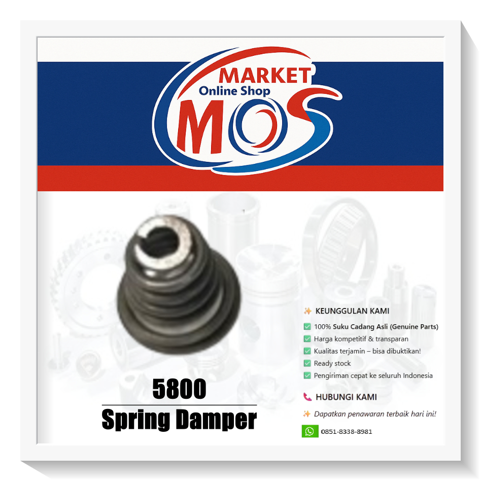 5800 Spring Damper | Karet Body Chainsaw