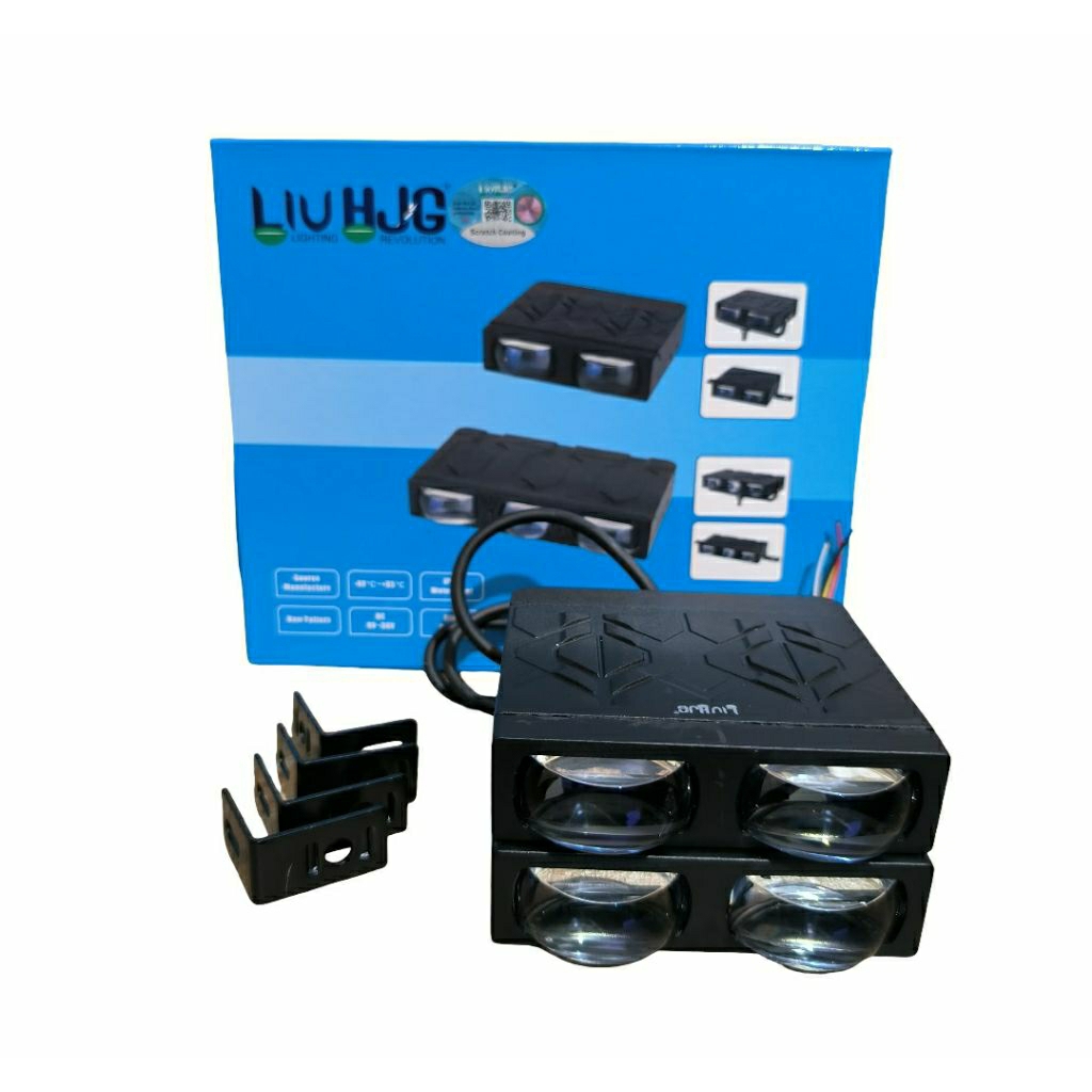 BILED Velolaser HJG 2 Mata Slim LIU HJG Super Terang 9-36V IP67 SG