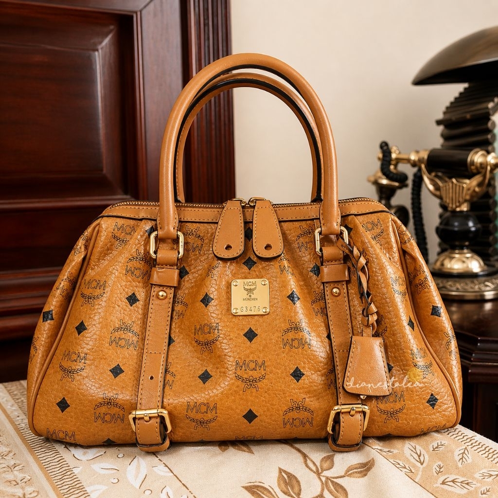 MCM Vintage Authentic Boston