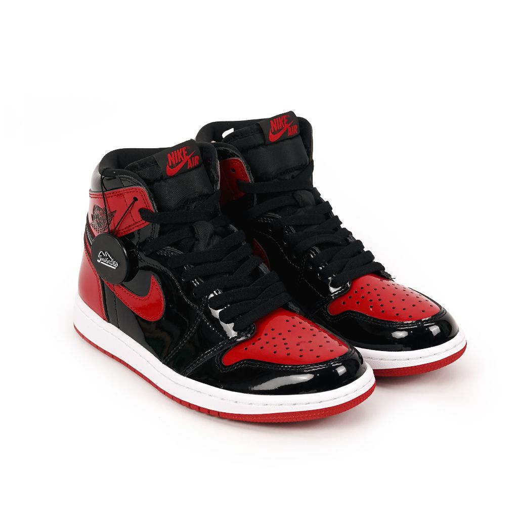 Jordan 1 High OG Bred Patent Men Second ORI 100%