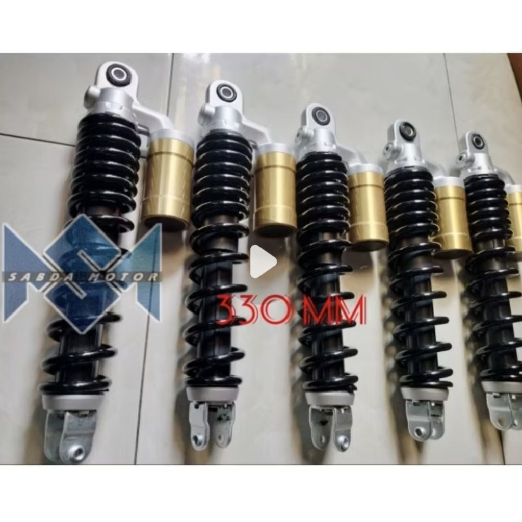 sok belakang tabung kyb custom all matic single empuk elegant ukuran 310mm&330mm siap touring