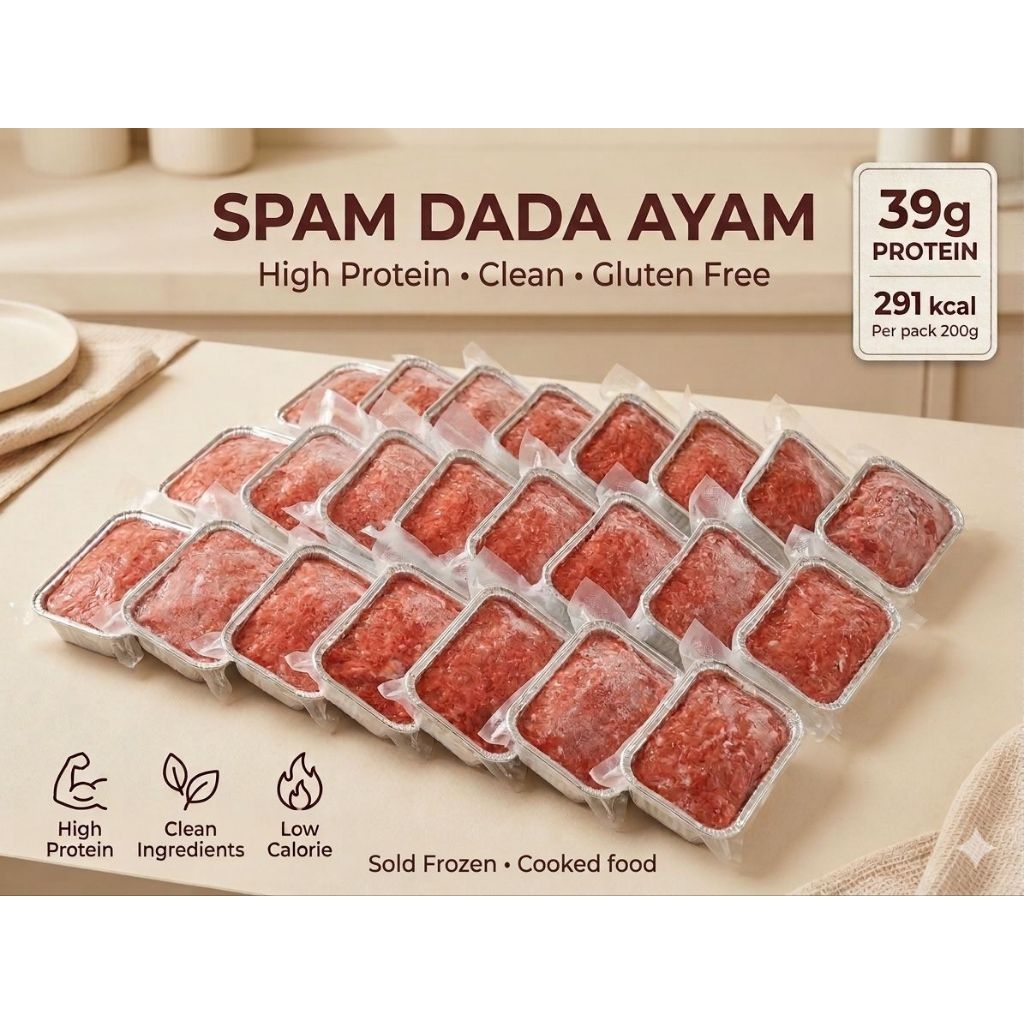 Spam / Luncheon Dada ayam