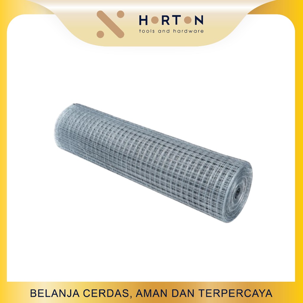 Kawat Patri Ram Las Ayakan Pasir / Kawat Loket Galvanis 1" & 1/2” & 3/4” & 1/4"  25M 30Kg