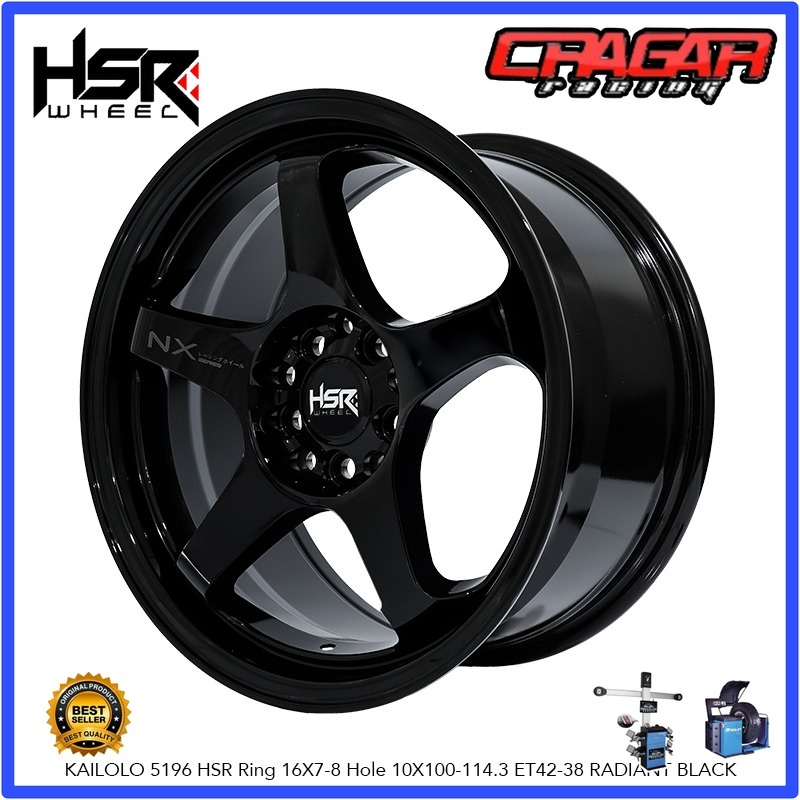 VELG MOBIL TERBARU TE37 RING 16 LUBANG 5 UNTUK INNOVA ERTIGA BRV SIENTA NEWXENIA DLL-TYPE HSR KAILOL