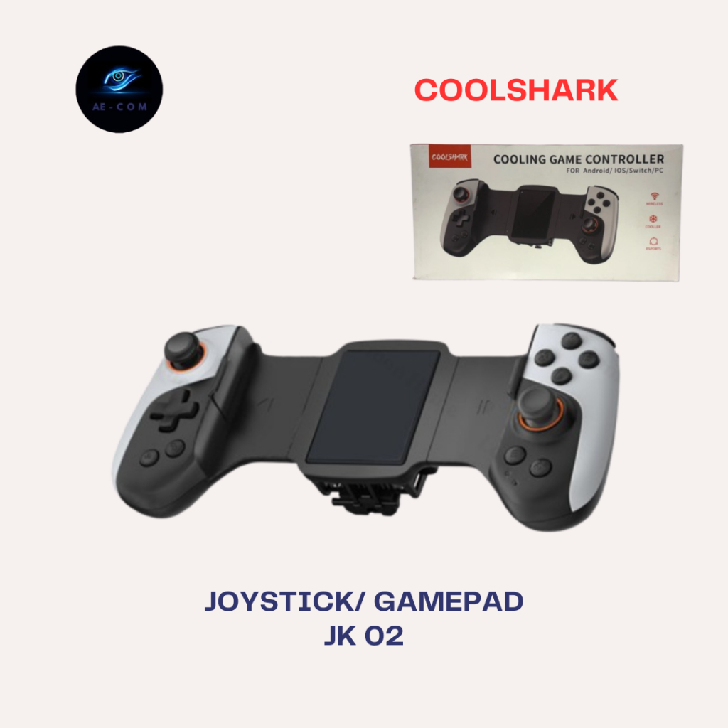 Coolshark JK02 Mobile Gamepad Controller Pendinginan semikonduktor E -Sports Professional Pubg Gensh