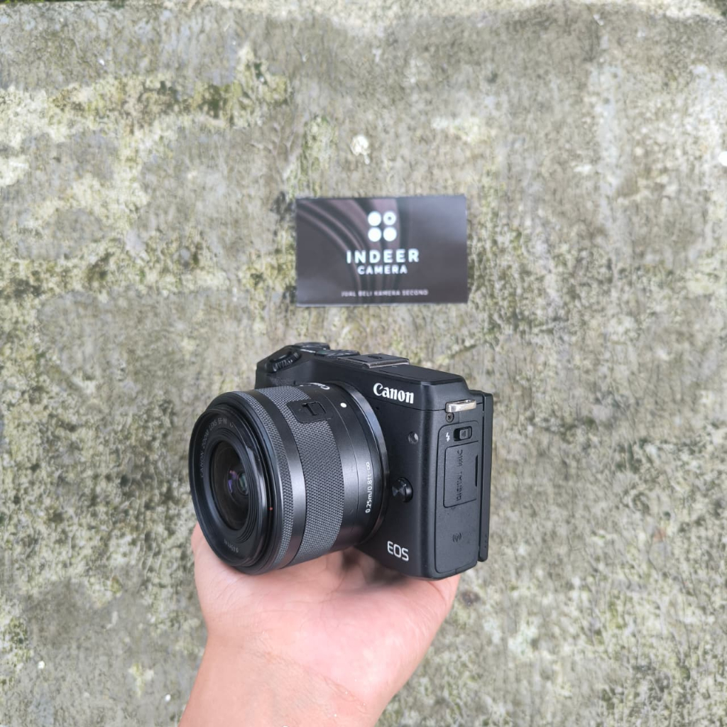 CANON EOS M3 KIT 15-45MM SECOND NORMAL MULUS ( GARANSI TOKO ) BEST QUALITY 100% BUKAN M10,M5,M20,M50