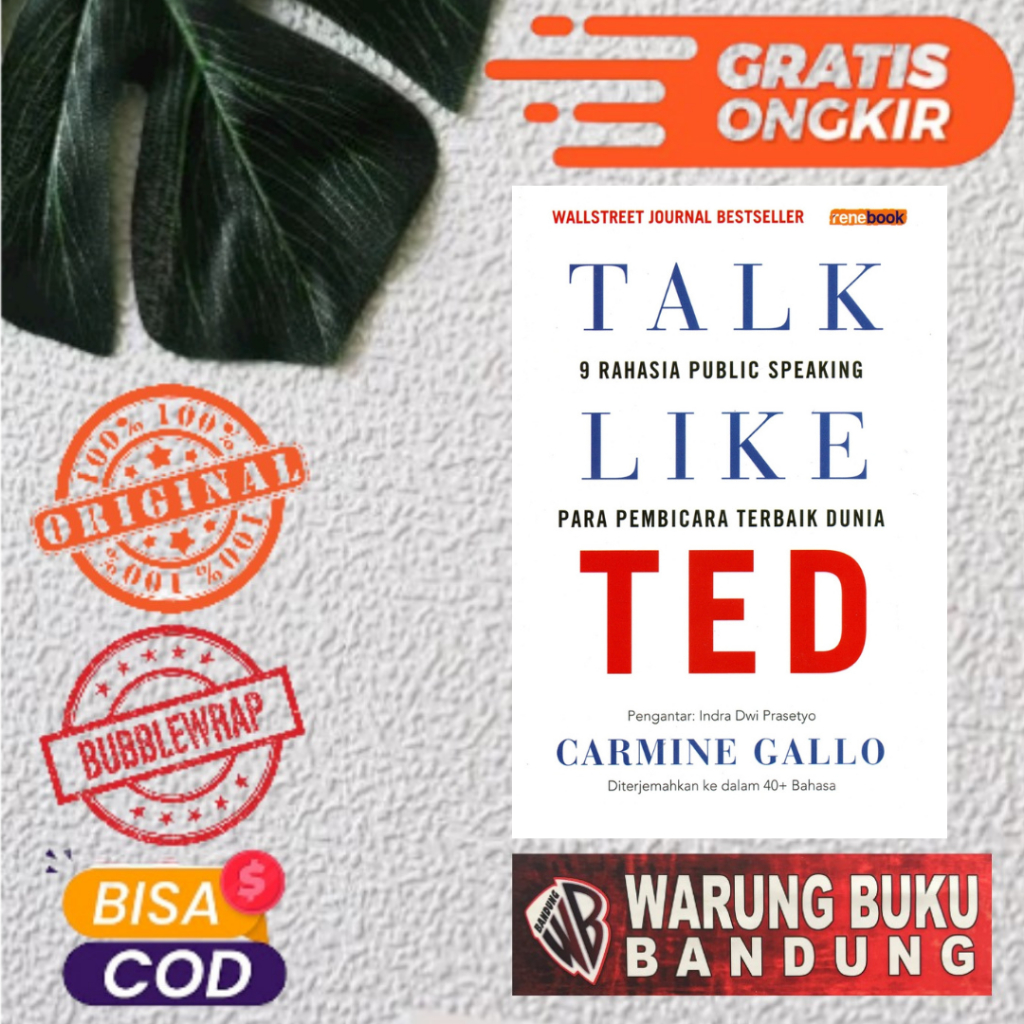 Buku Talk Like Ted