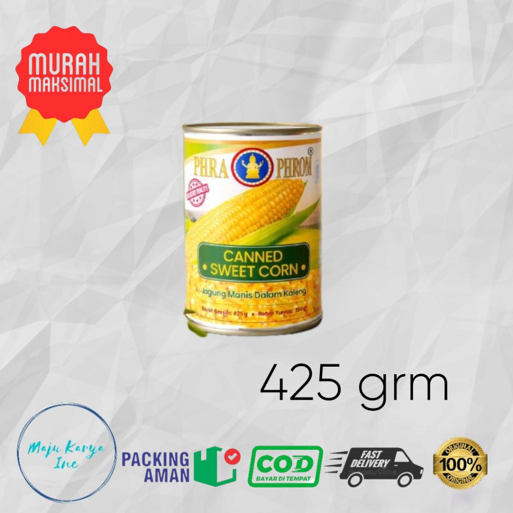 Sweet corn kaleng phra phrom 425 grm