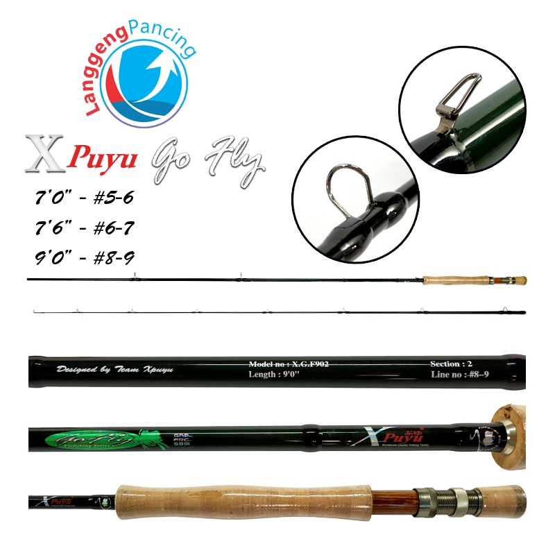 JORAN PANCING FLY FISHING XPUYU GO FLY GRAPHITE BLANK joran flyfishing