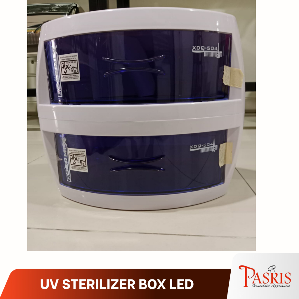Pasris UV Sterilizer Box LED Germix Disinfektan Anti Bakteri Antivirus 2 Laci