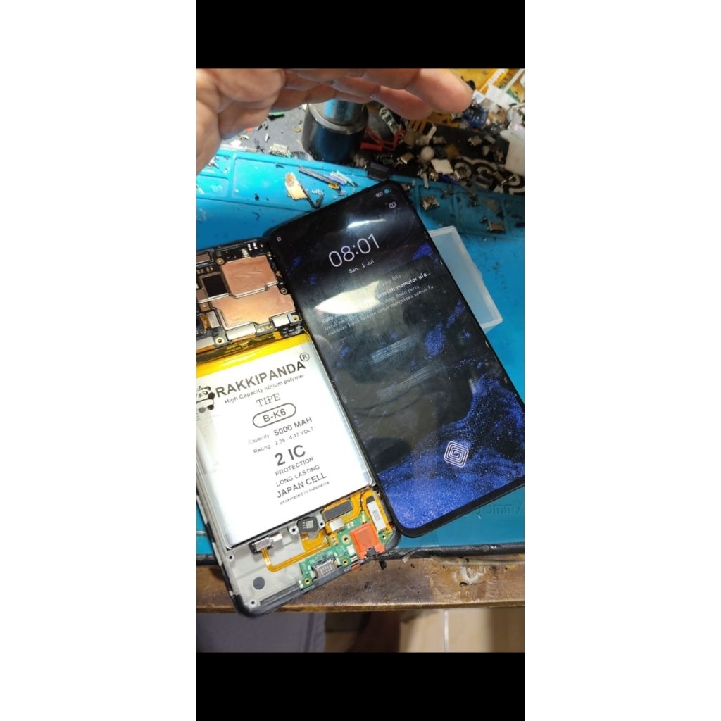 LCD Vivo v19 original copotan amoled