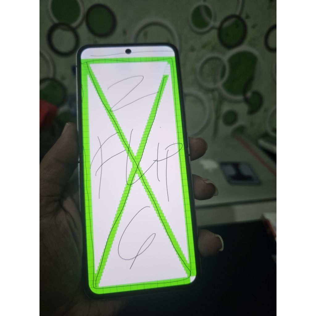 lcd set frame samsung z flip 6 minus