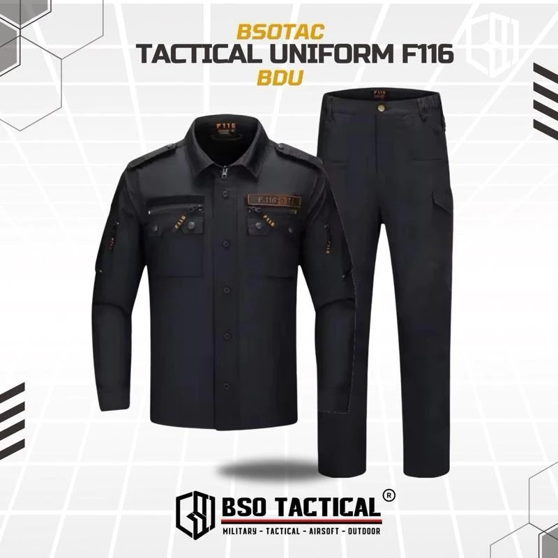 TERPOPULER BDU Tactical Uniform F116 Outdoor Camouflage Set PALING DICARI