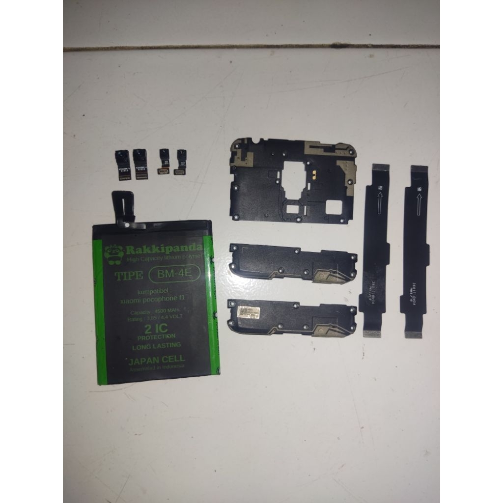 batre,tutup mesin,kamera depan,sensor deph,buzzer Poco f1