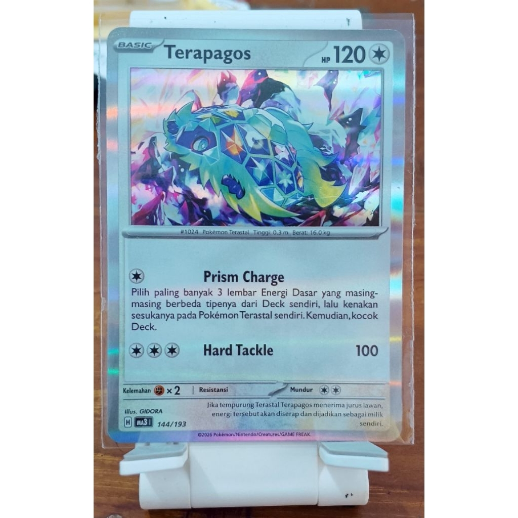 Kartu Pokemon TCG Terapagos Holo