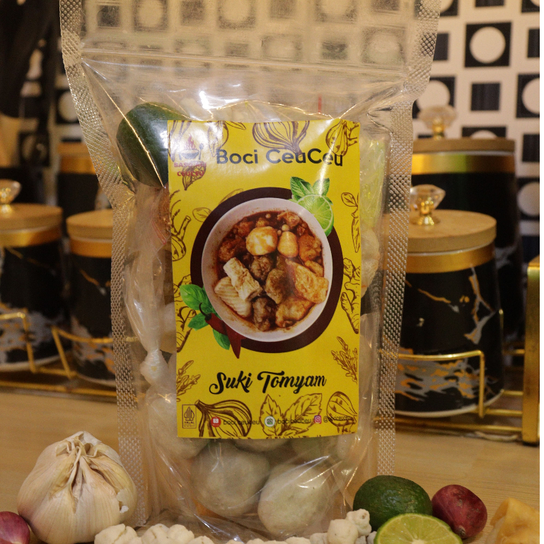 Boci CeuCeu - Baso Aci Suki Tomyam Frozen Food Seafood