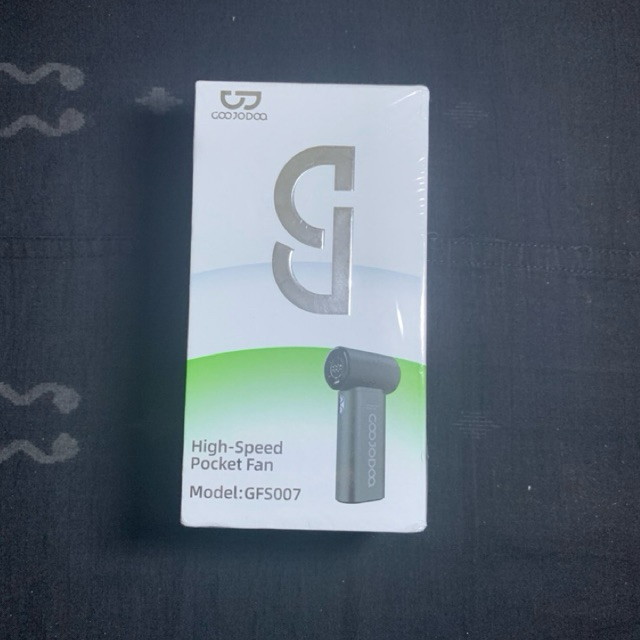Kipas Goojodoq GFS007 Mini Warna Hitam
