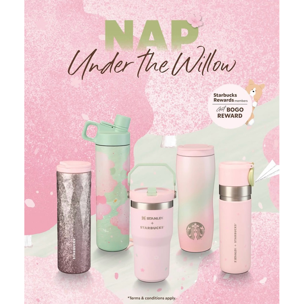 tumbler starbucks x stanley x miir original official nap under the willow