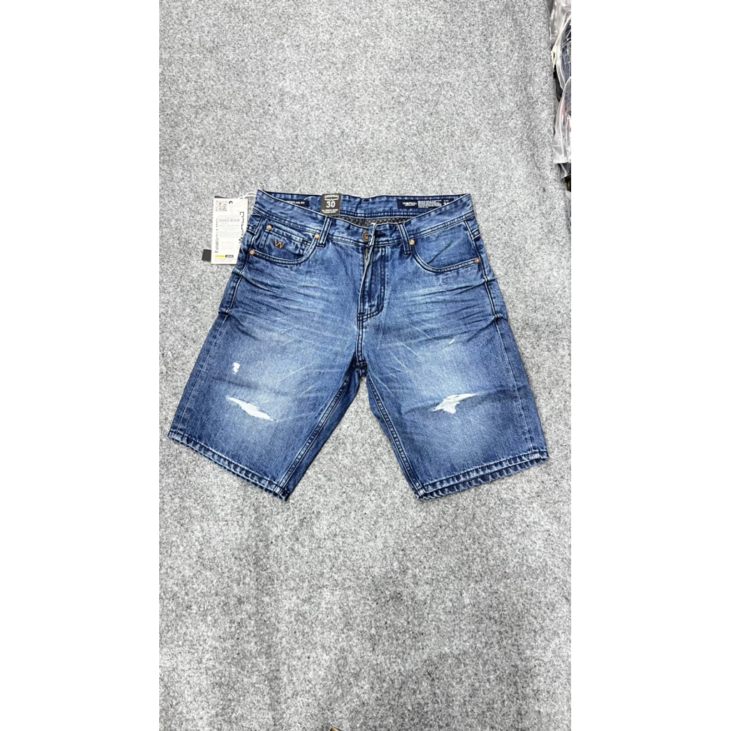 Celana pendek werco denim fashion