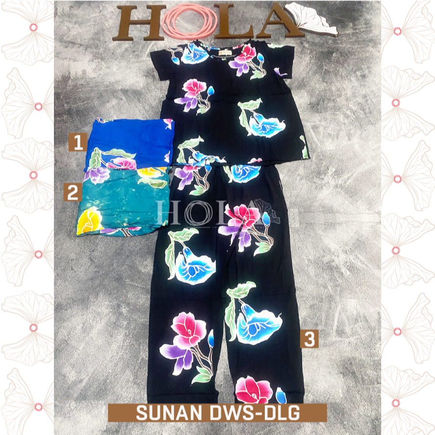HOLA_FASH |A- SUNAN DEWASA LENGAN 3/4, SUNAN DEWASA LENGAN PENDEK, BATIK SUNAN
