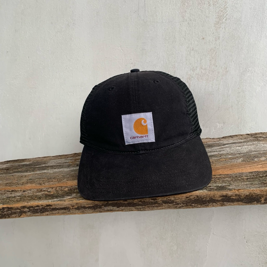 CARHARTT TRUCKER BLK