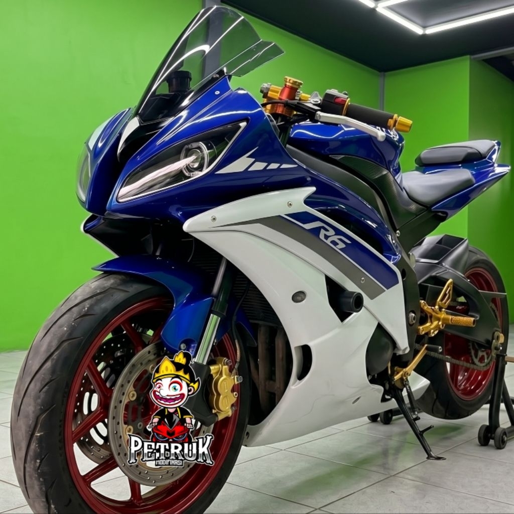 FULLSET BODY FAIRING R6 PNP R15 V1 dan R15 V2 FULLSET BODY FAIRING R15 V1 dan R15 V2 Model R6