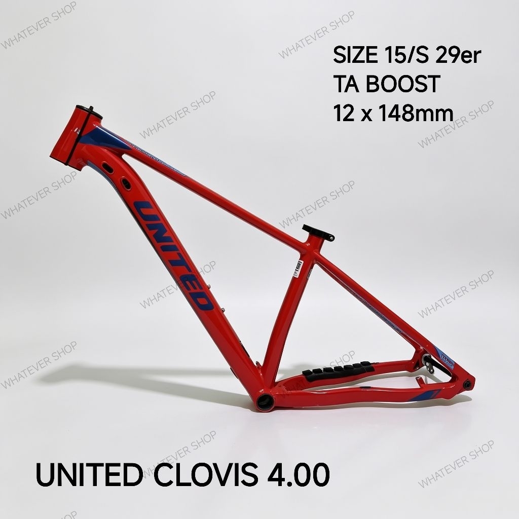 frame clovis united 4.00 size s 29er bekas
