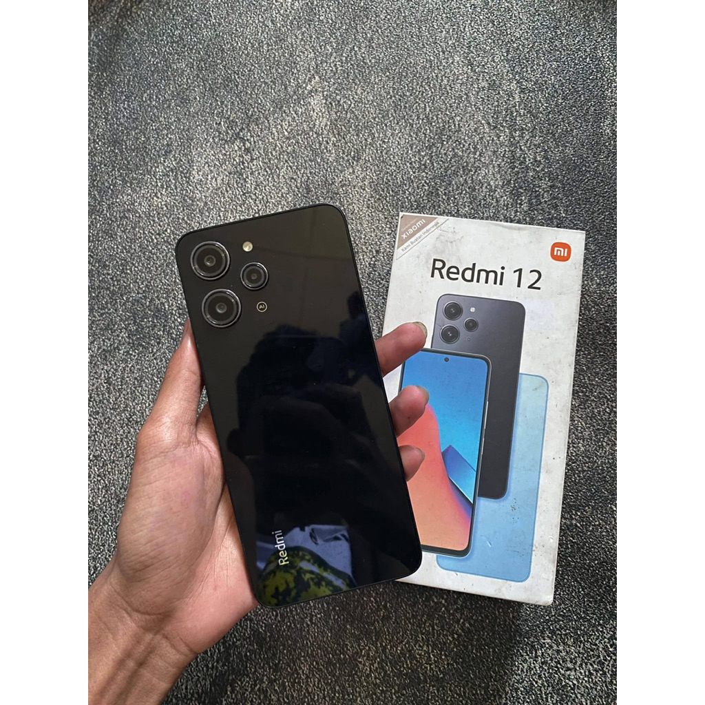 REDMI 12 8/256 - 8/128 -REDMI SECOND BAIK - REDMI 12