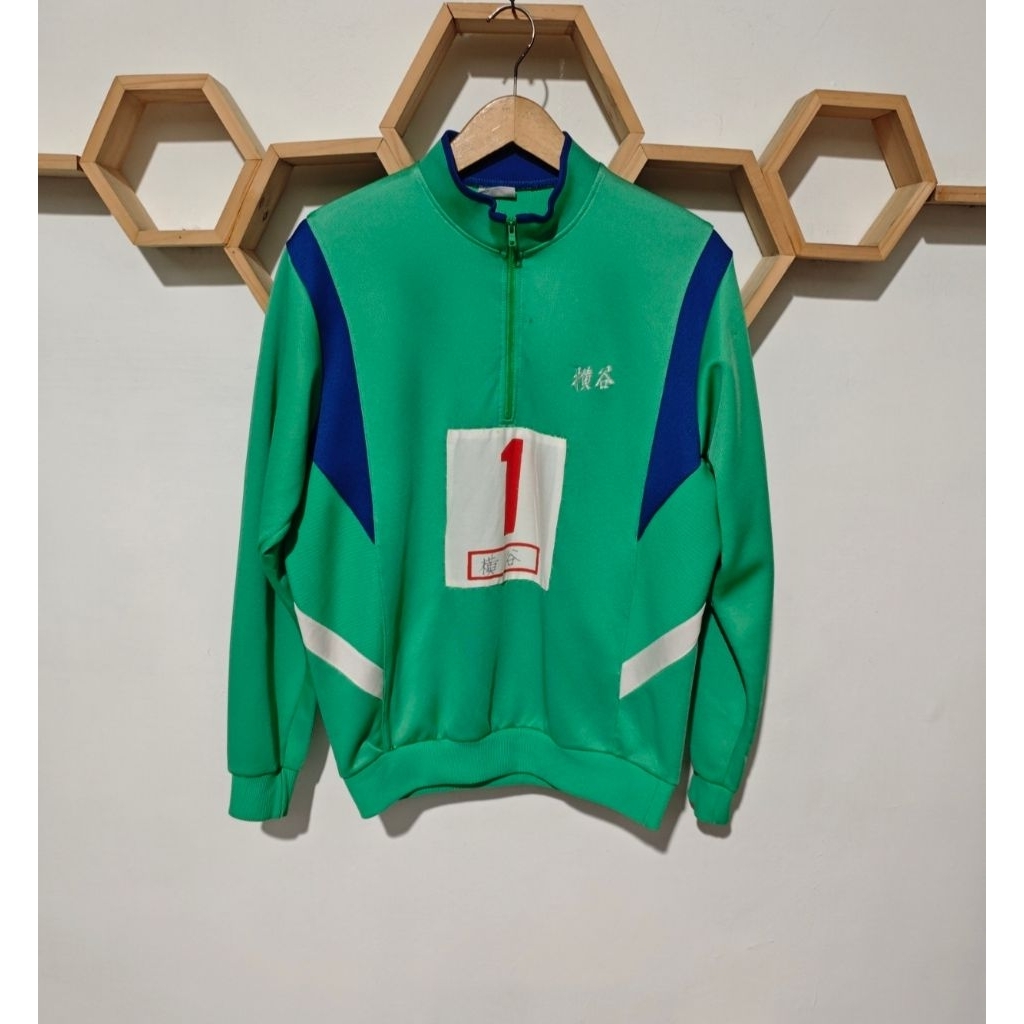 TRACKTOP HALFZIP ASICS ATHLET SIZE L