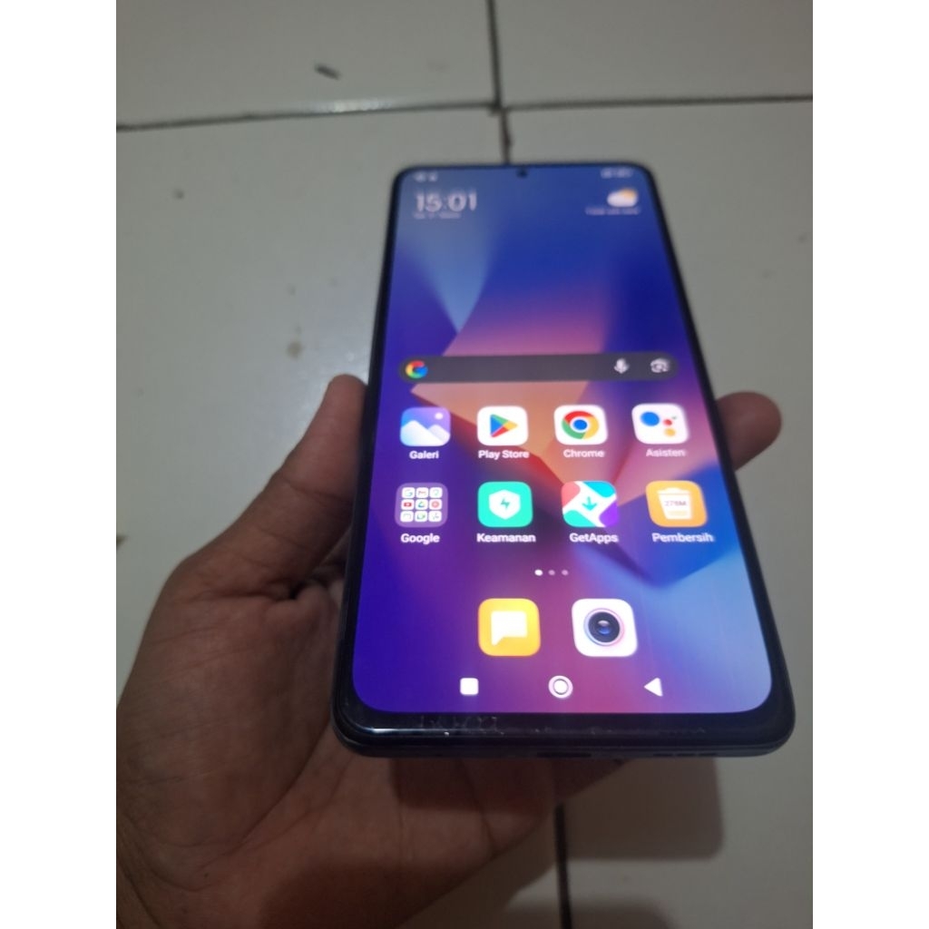 lcd redmi note 10 pro original copotan minus