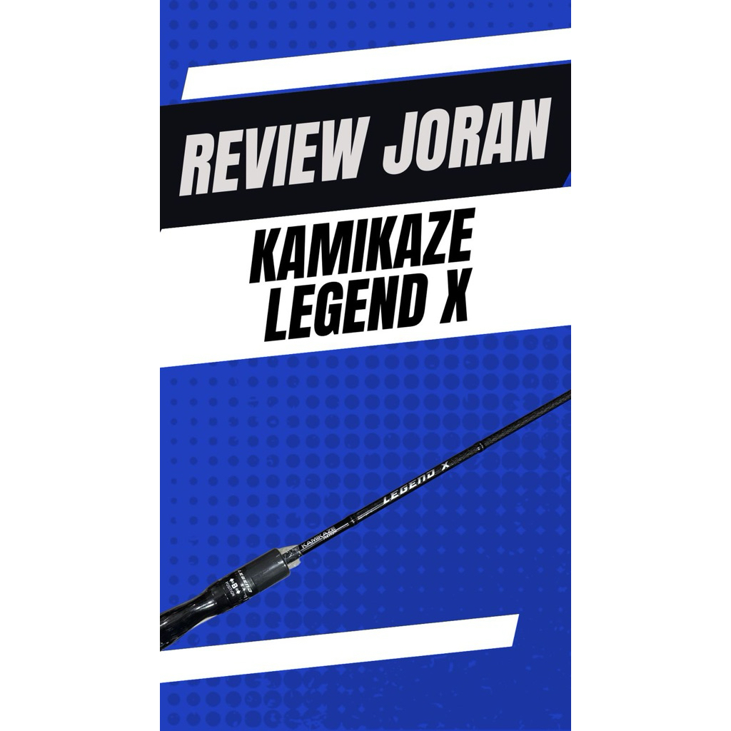 JORAN SPINNING KAMIKAZE LEGEND X 602MH 180CM 10-20LB FUJI GUIDES