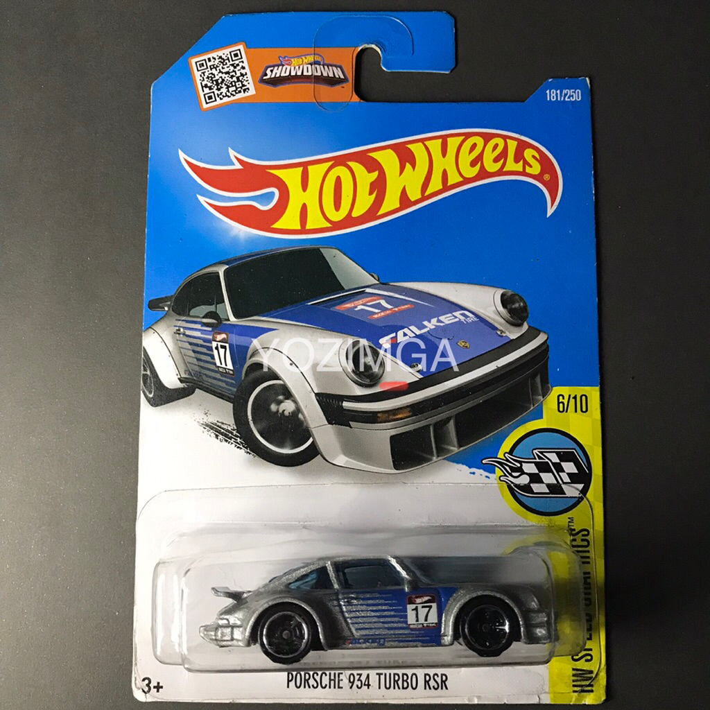 HOT WHEELS PORSCHE 934 RSR TURBO FALKEN GREY