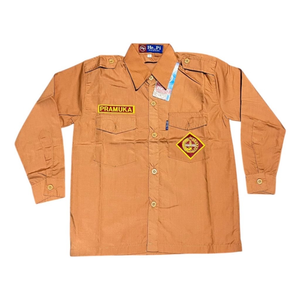 Baju Pramuka SD Lengan Panjang