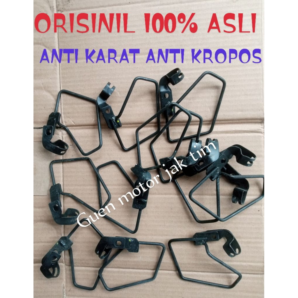 ORIGINAL BREKET JEPITANG KLEM SELANG REM DEPAN CAKRAM HONDA BEAT, ,SCOOPY, VARIO, SPACY, BEAT POP