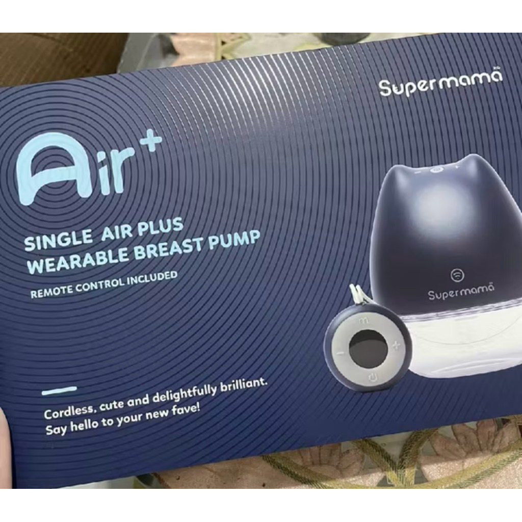 [Preloved] Supermama Lab Air Plus Wearable Breast Pump With Remote