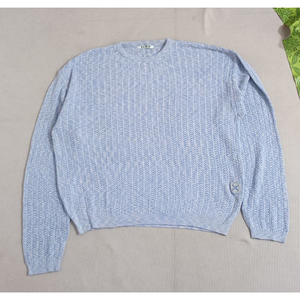 SATUR KNIT SEA BLUE