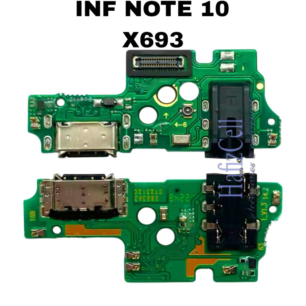 PCB CAS / CONECTOR CAS / PAPAN CAS ORI HP INFINIX NOTE 10 (X693) ORI