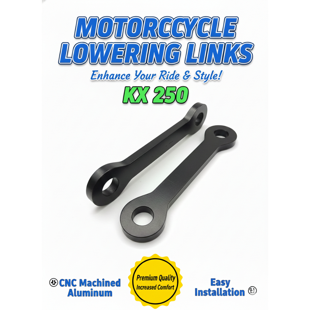 pemendek penurun shock belakang kx250 klx 250 lowering kit kx 250 klx 250