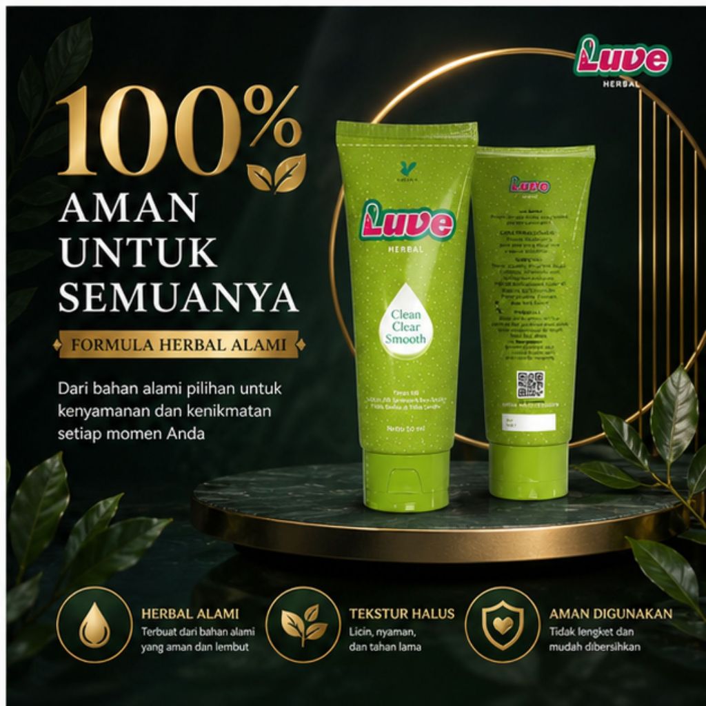 VERBA LUVE Water Based Gel Sensasi Halus Dan Nyaman 50ml