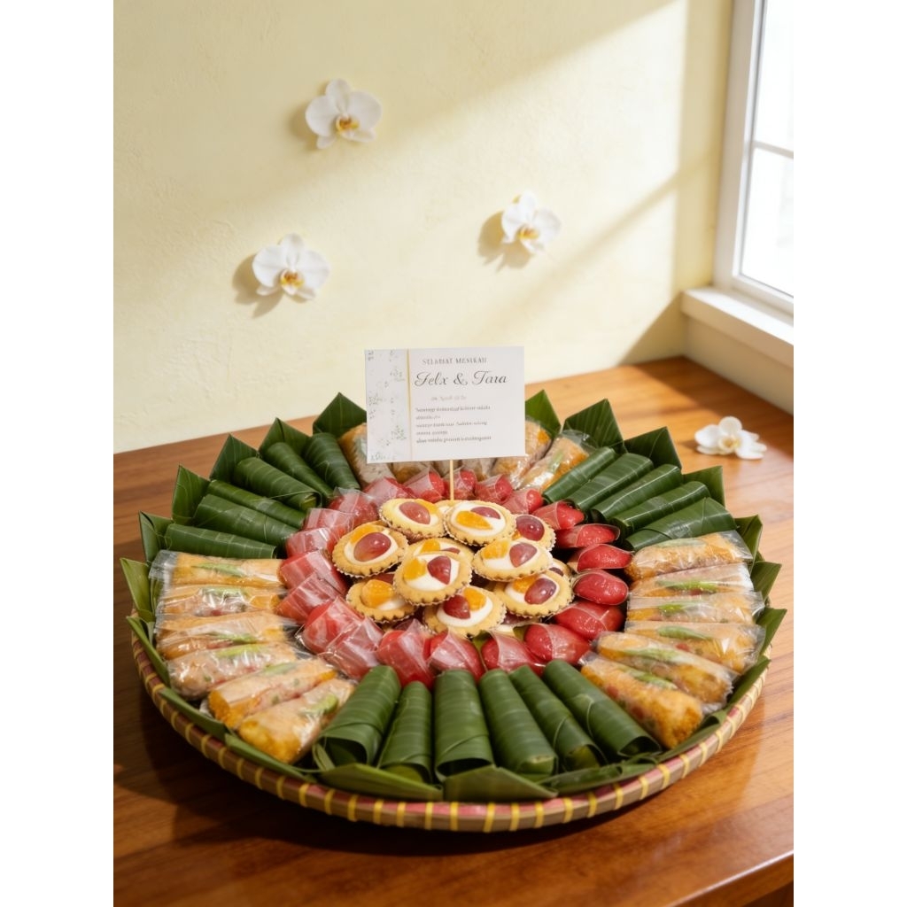 kue tampah isi 70 pcs/jajanan pasar/Palembang