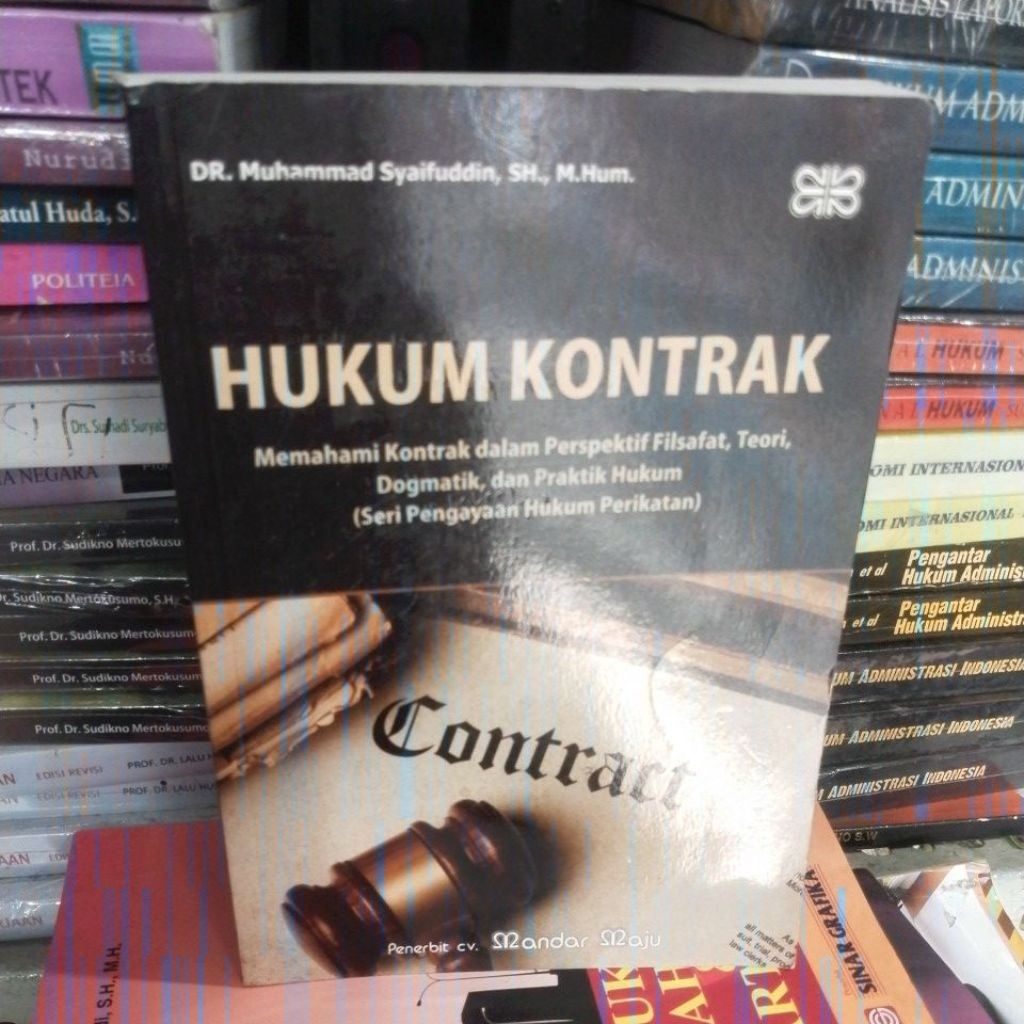 HUKUM KONTRAK SERI PENGAYAAN HUKUM PERIKATAN