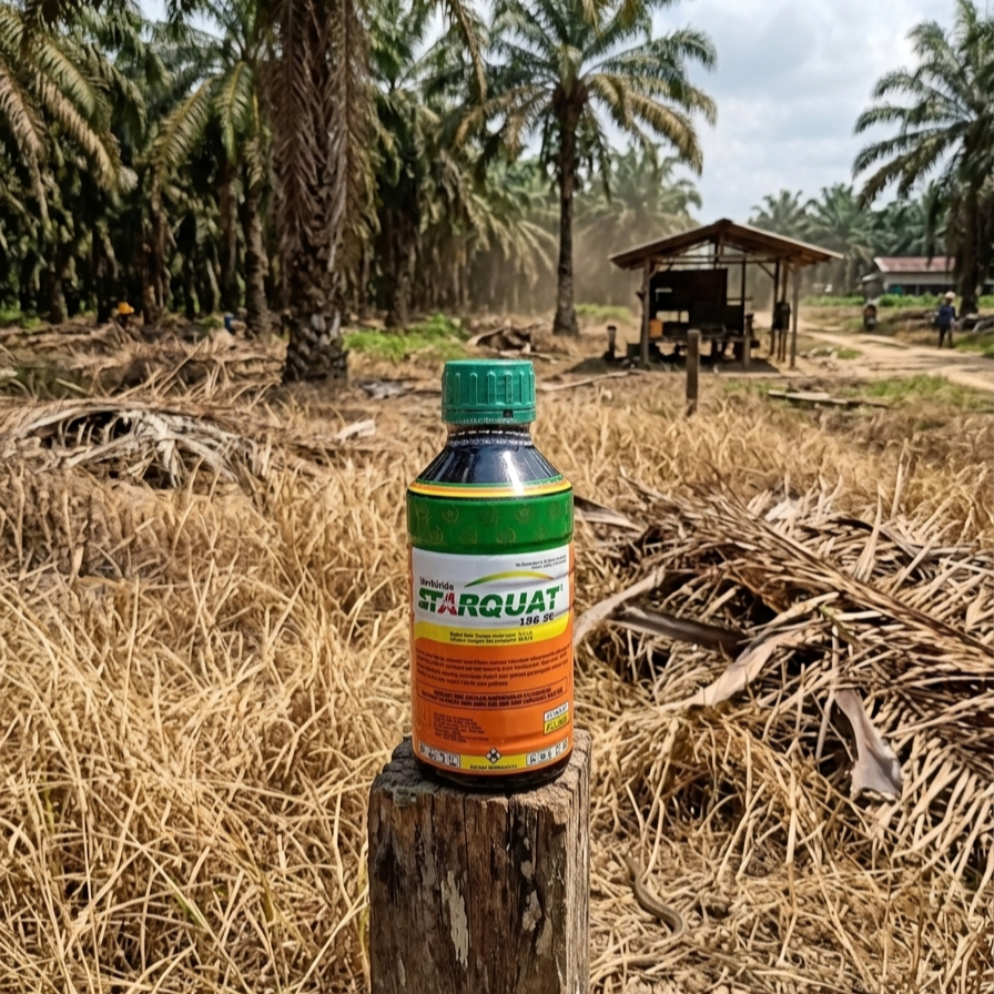 Starquat 135 SL herbisida kontak pembasmi gulma