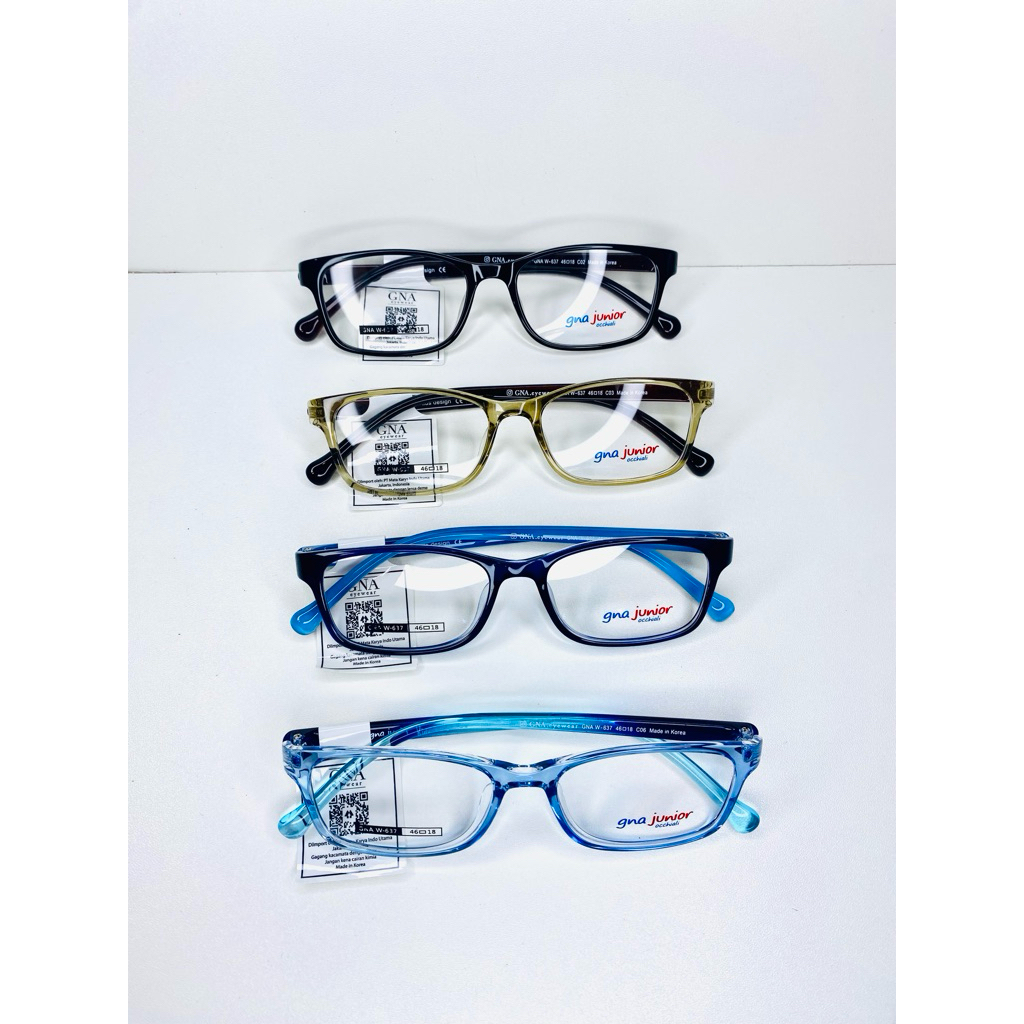 Frame kacamata GNA Junior kode W-637