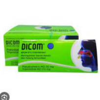 Dicom Tablet - Meringankan Bersin dan Hidung Tersumbat